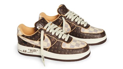 price of lv nike shoes|lv af1 price.